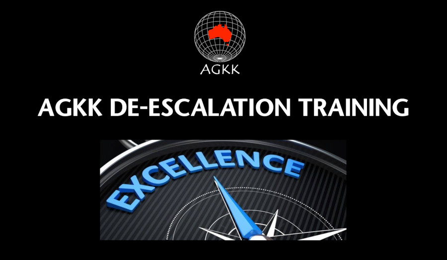 AGKK DE-ESCALATION TRAINING – Dedicated & Professional OCCUPATIONAL VIOLENCE & AGGRESSION TRAINING - OVA TRAINING