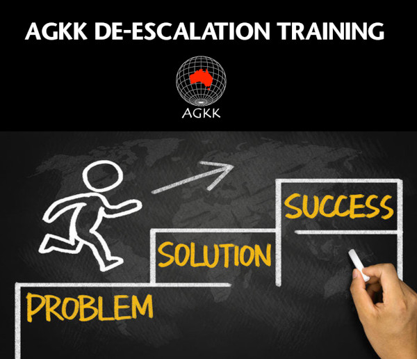 AGKK DE-ESCALATION TRAINING – SOLUTIONS FOR BUSINESSES OCCUPATIONAL VIOLENCE & AGGRESSION TRAINING - OVA TRAINING