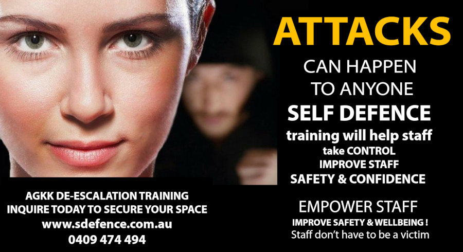 AGKK SELF DEFENCE TRAINING – IMPROVE SAFETY AND WELLBEING PROACTIVE SELF DEFENCE SOLUTIONS FOR STAFF AND BUSINESSES