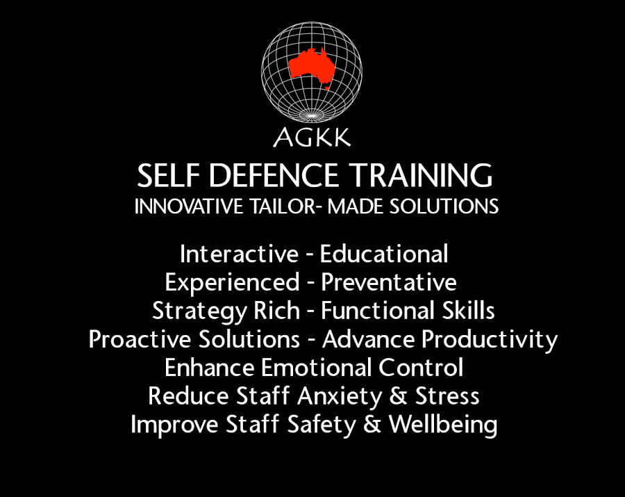 AGKK SELF DEFENCE TRAINING – INNOVATIVE TAILOR-MADE SOLUTIONS REDUCE STAFF ANXIETY AND STRESS THROUGH SELF DEFENCE TRAINING