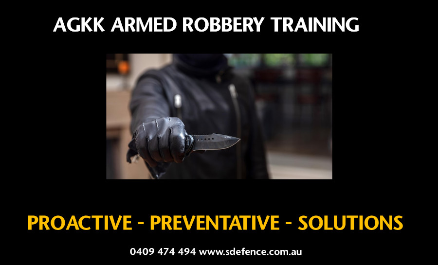 ARMED ROBBERY TRAINING, DE-ESCALATION OF OCCUPATIONAL VIOLENCE & AGGRESSION TAILOR-MADE TRAINING FOR YOUR BUSINESS, ORGANISATION AND STAFF