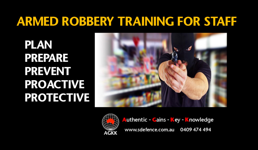 PRACTICAL ARMED ROBBERY TRAINING FOR EMPLOYEES IMPROVING STAFF SAFETY 
