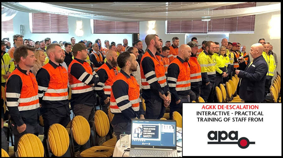 Practical de-escalation training and OVA training is a course, program or intensive workshop that helps maintain productivity and teaches employees, staff, managers improved confidence and de-escalation skills on how to proactively deal with workplace conflict and to be more effective communicators so they can diffuse Occupational Violence and Aggression