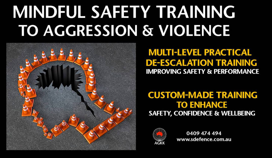 Custom-made de-escalation training and OVA training is a course, program or intensive workshop that helps maintain productivity and teaches employees, staff, managers improved confidence and de-escalation skills on how to proactively deal with workplace conflict and to be more effective communicators so they can diffuse Occupational Violence and Aggression